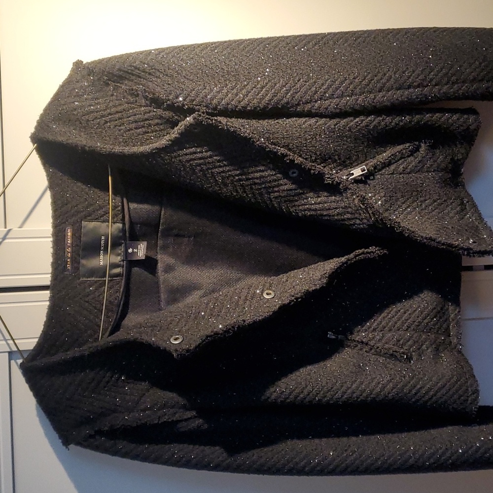 Black blazer Maison Scotch - Picture 6 of 8